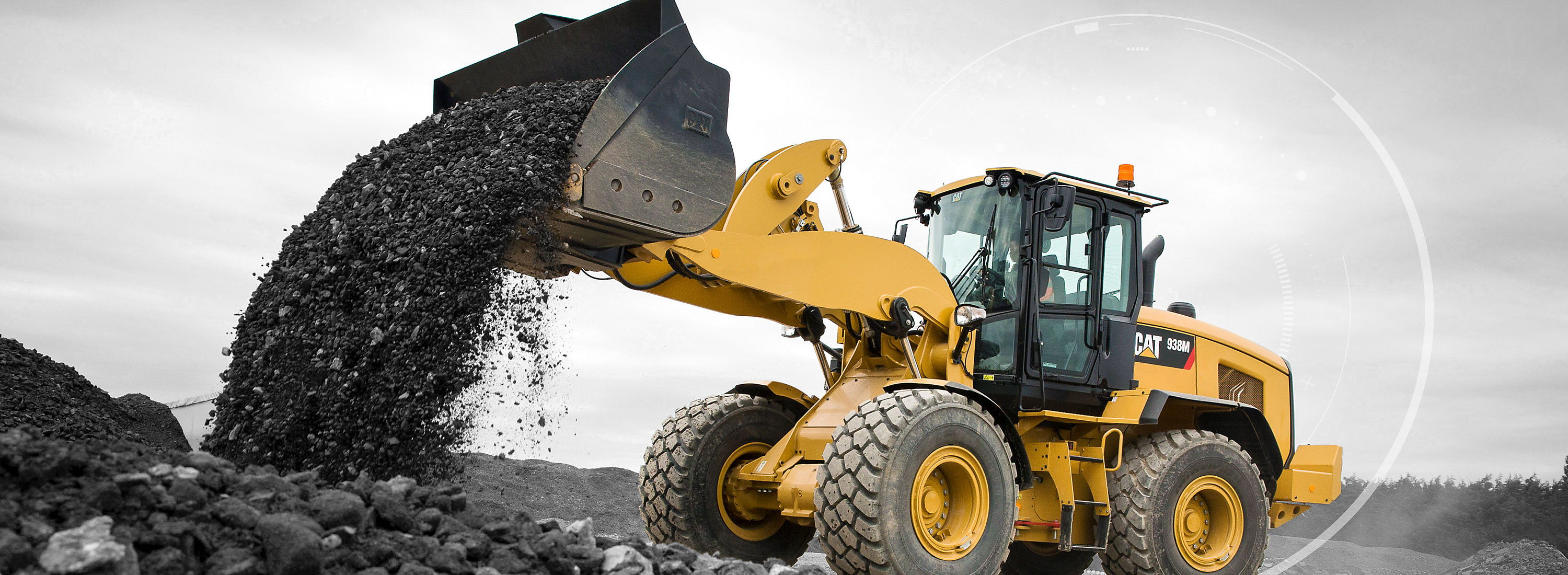 Maquinaria pesada reparada lista para operar